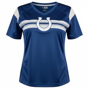 NFL Indianapolis Colts Jersey, Graphic, NWOT, Horseshoe, Sz XL, slim cut, mesh​